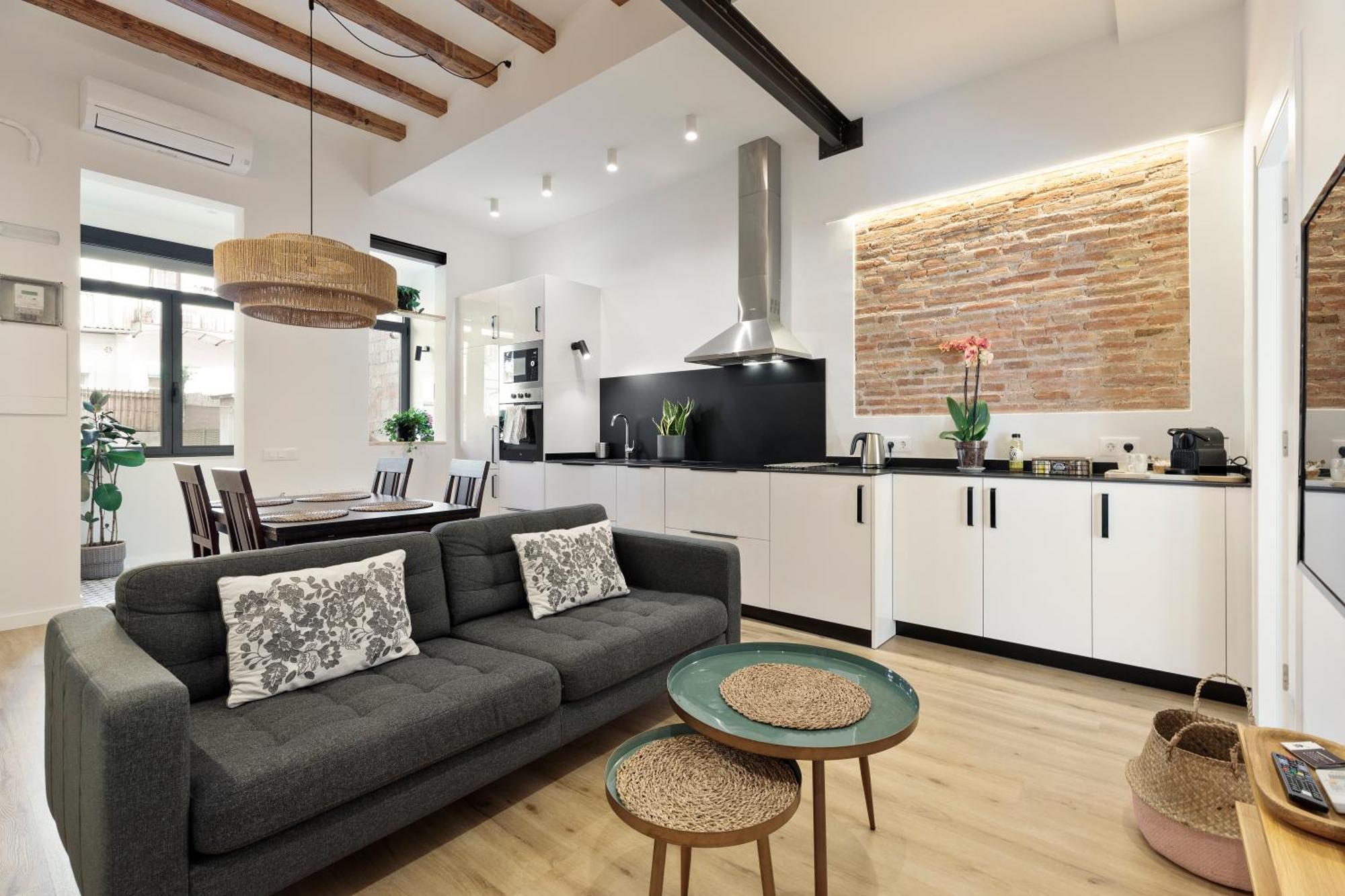 Poble Sec Charming Apartment バルセロナ エクステリア 写真